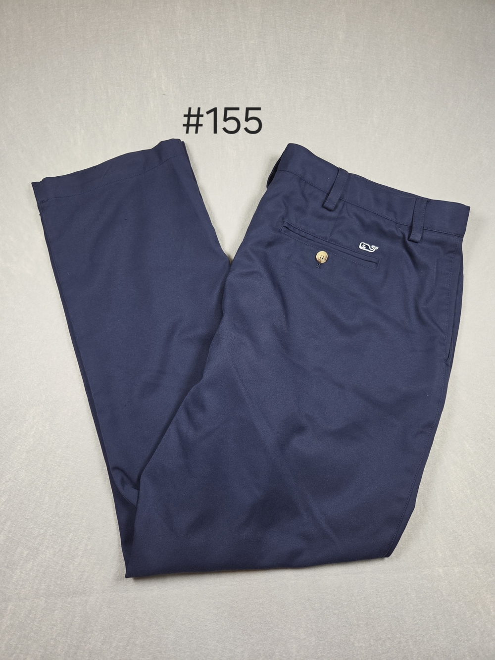 Vineyard Vines Men's Links Pant Navy Blue Golf Performance Trousers 40x30